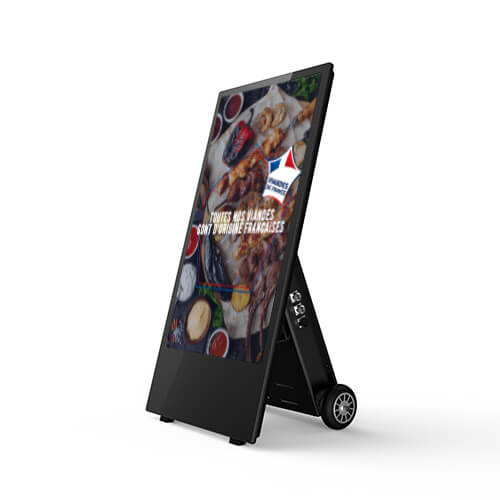 chevalet digital restaurant wawacom