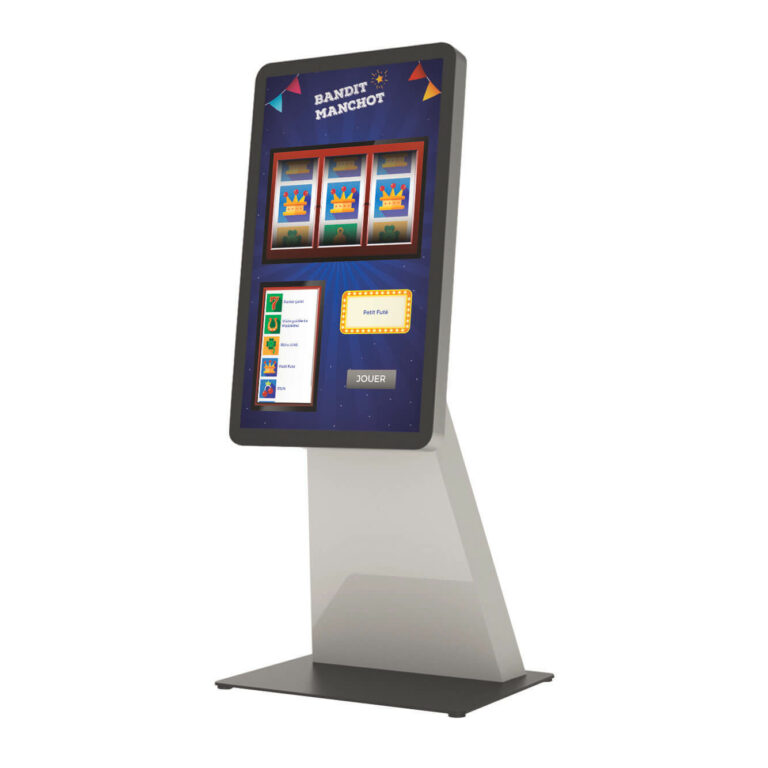 fonctionnement totem tactile digital wawacom - totem d'affichage dynamique extérieur