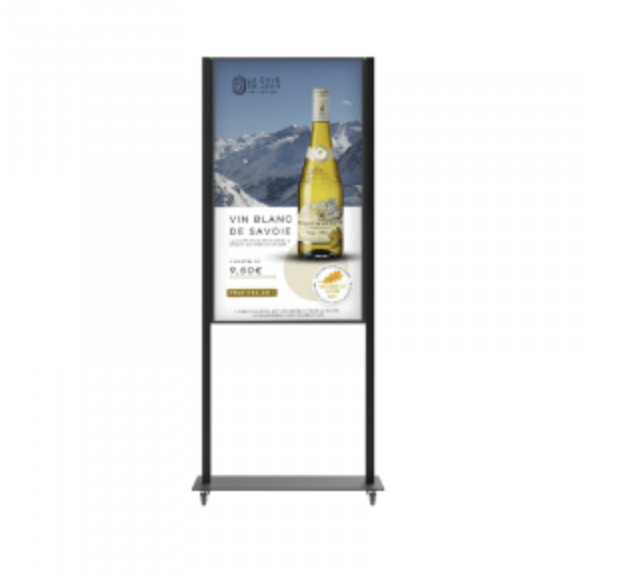 écran vitrine Caen normandie - wawacom