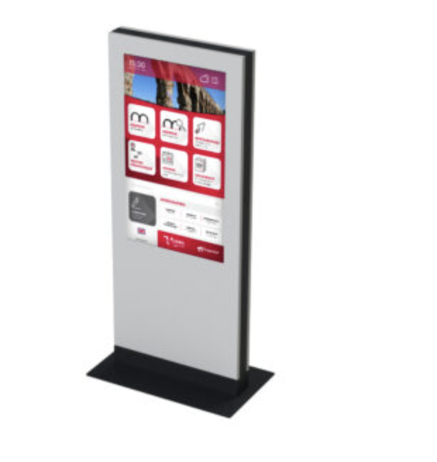 Totem dynamique Caen normandie - Wawacom