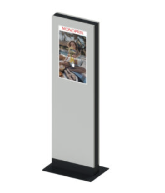 Totem dynamique Caen normandie - Wawacom