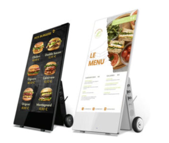 Chevalet numerique exterieur Caen normandie - wawacom