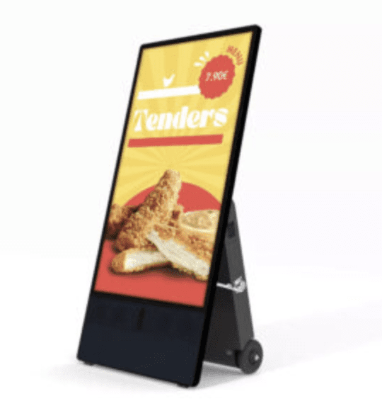 Chevalet numerique exterieur Caen normandie - wawacom