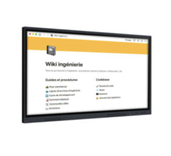 écran interactif Caen normandie - wawacom