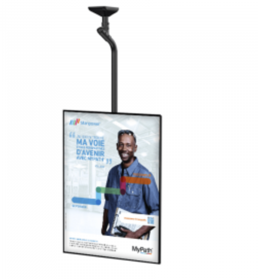 Écran vitrine Caen normandie - wawacom