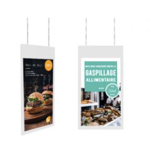 Écran vitrine Caen normandie - wawacom