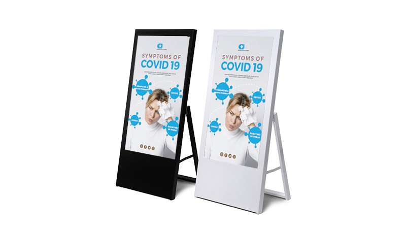 chevalet publicitaire de trottoir caen normandie - wawacom