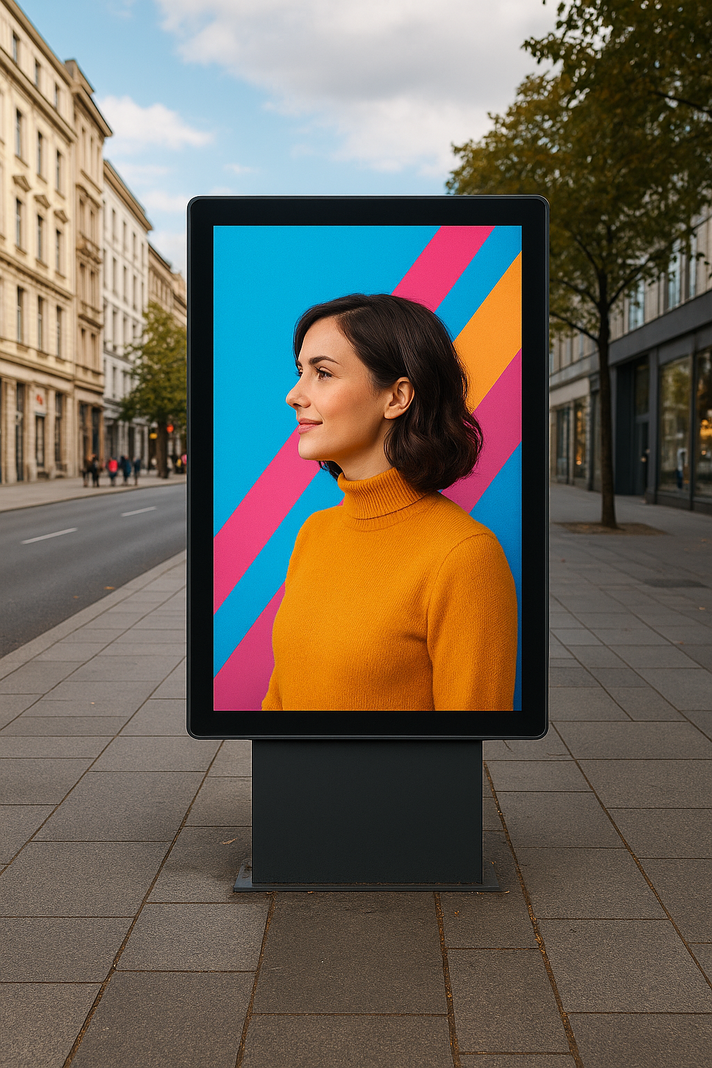 prix panneau publicitaire dans une ville wawacom normandie