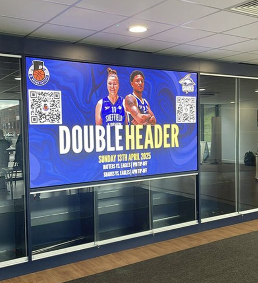 écran géant led intérieur wawacom normandie calvados