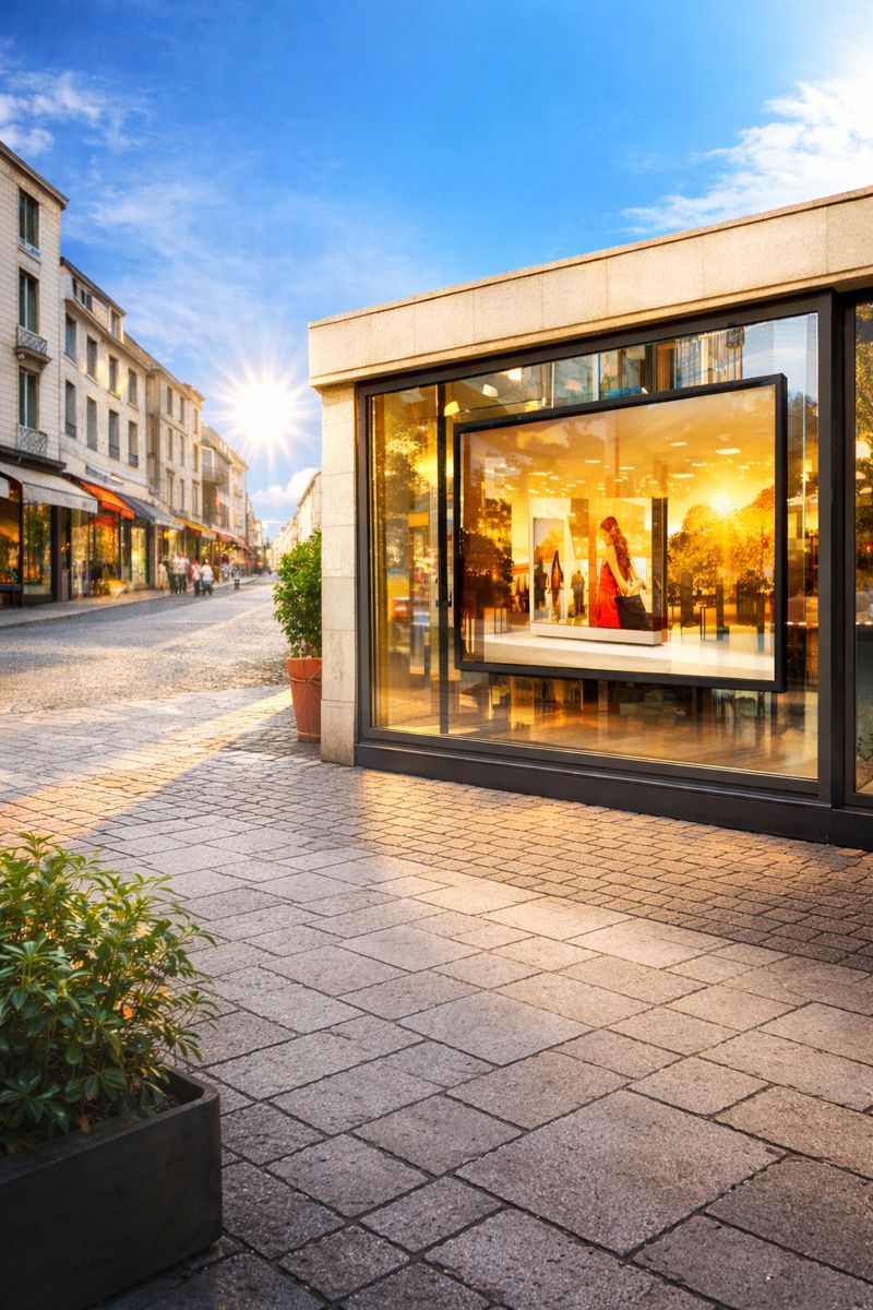 écran vitrine haute luminosité calvados - wawacom