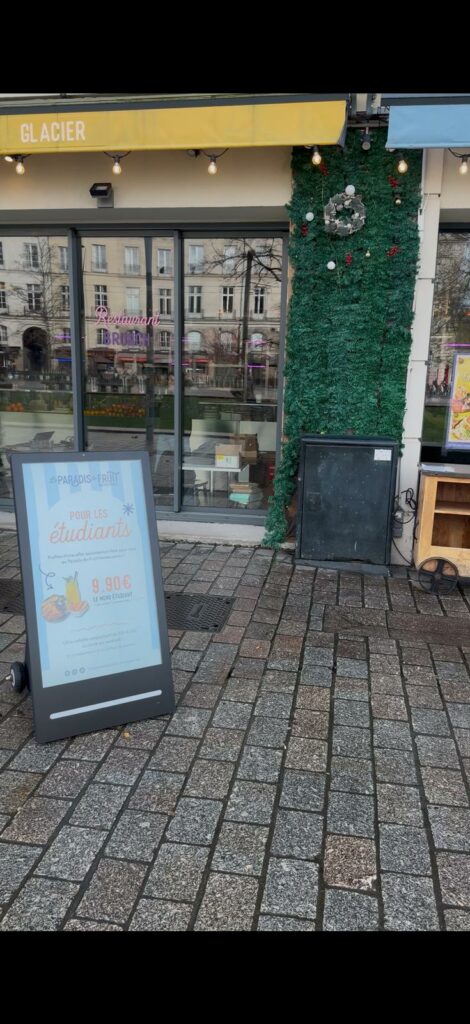 chevalet digital extérieur nantes