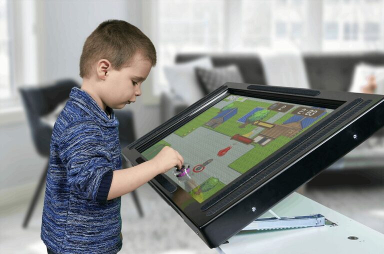 tablette géante tactile sur pied wawacom